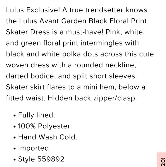 Lulu's floral skater dress - Picture 10 of 11